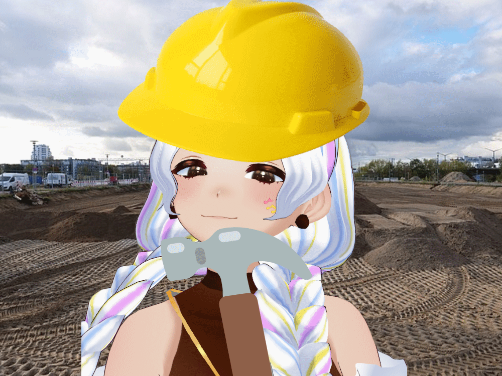 Aya is a unionized construction worker, 2022 colorized